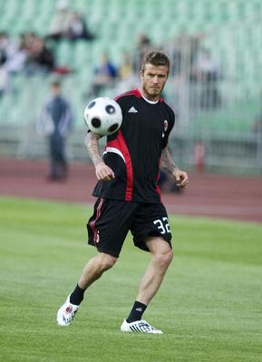 Magyar Ligaválogatott - AC Milan-stock-photo